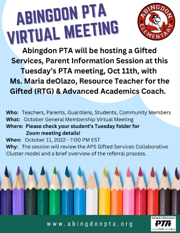 General Membership Meeting Flyer