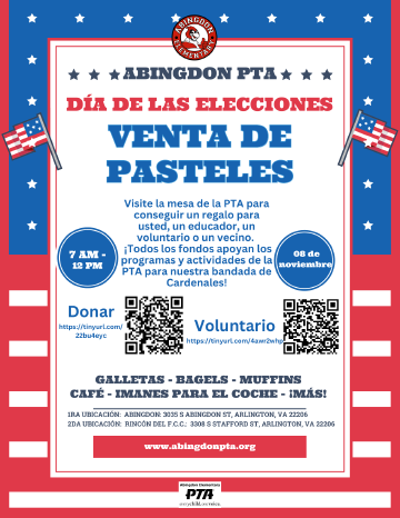 Folleto de venta de pasteles