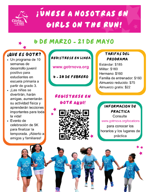 Girls on the Run in Spanish