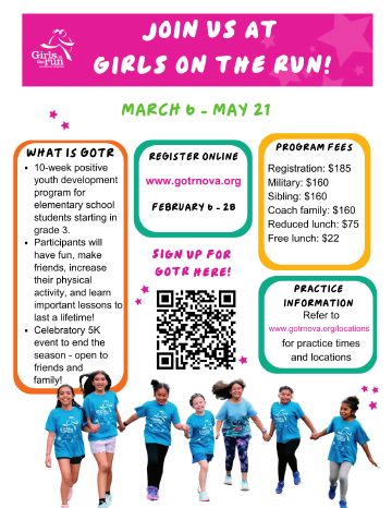 Girls on the Run flyer