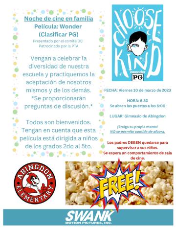 Movie flyer