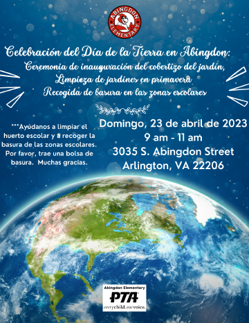 Folleto del Día de la Tierra