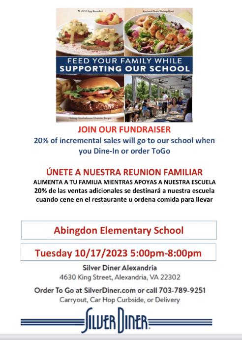 Silver Diner flyer