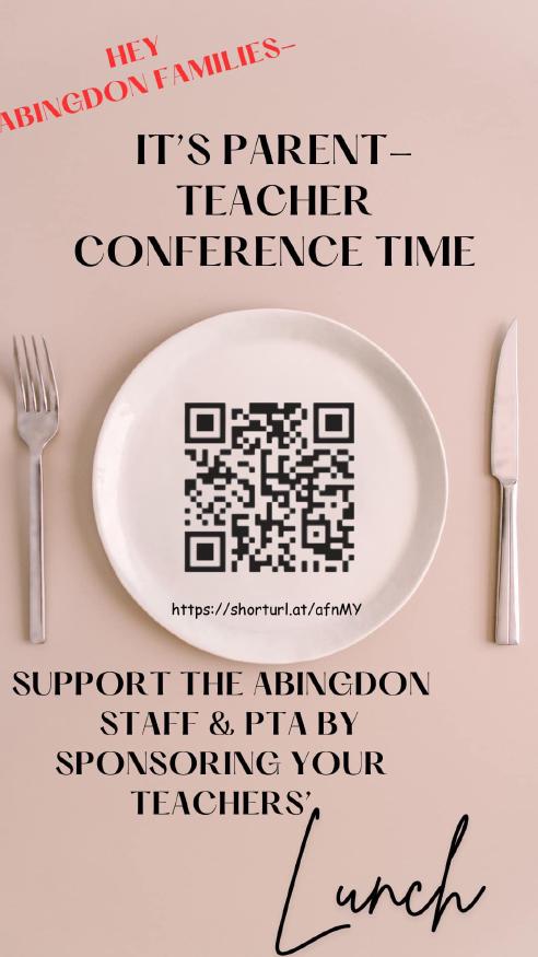 Teacher Lunch Flyer