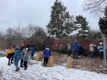 Photo from MLK Day of Service