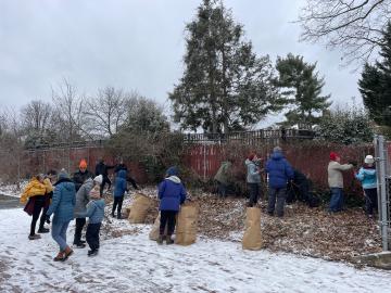 Photo from MLK Day of Service
